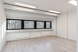 124 m² toimistotila – pohjapiirros